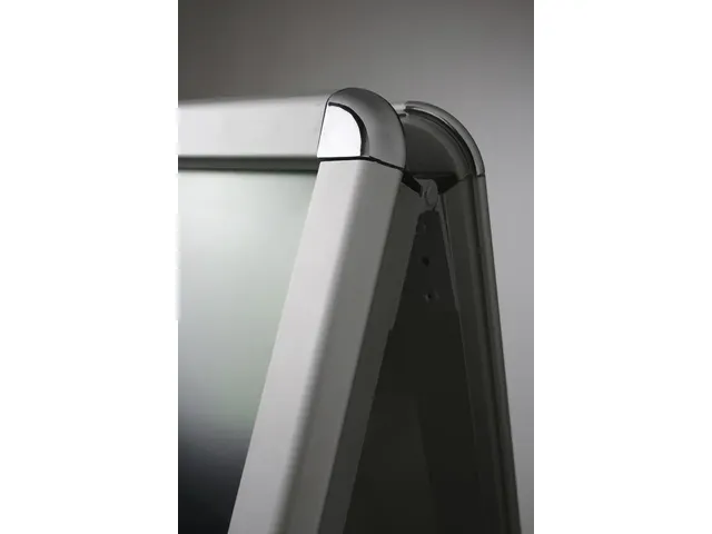 Stoepbord Seco A-frame A1 32mm zilver weersbestendig