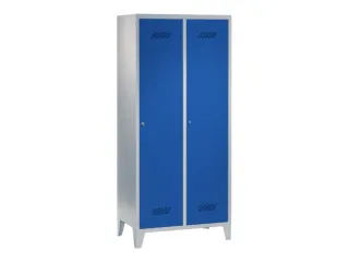 locker,HxBxD 1850x800x500mm,2vak,vak B 400mm,RAL7035,front RAL5010 - 2