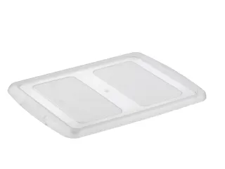 Nesta deksel voor 17L, 32L en 45L opbergboxen transparant - 46x36,5x2c - 1