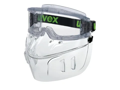 Uvex Ultravision 9301-555 Ruimzichtbril Met Gelaatsbescherming
