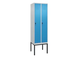 locker voor scheiding van kleding,HxBxD 2120x600x500mm,2vak - 1