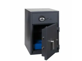 Salvus Tivoli 1S inbraakwerende Afstortkluis 67x44x55cm Grafietgrijs - 1