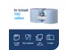 Poetspapier Tork Wiping Heavy-Duty W1/2 3-laags 119m blauw 130081