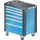 werkplaatswagen,HxBxD 928x894x525mm,lade binnen B x D 612x 459mm