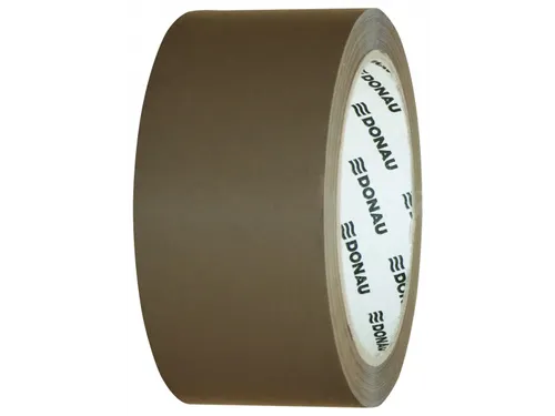 Donau Solvent verpakkingstape PP 48mmx60m 42 micron bruin