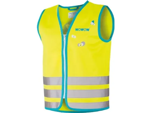 Crazy Monster Jacket Reflecterend Fluohesje Kind Geel Medium