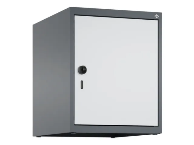 opzetkast,v. locker,1vak.,vak B 400mm,HxBxD 500x400x500mm,draaigrendel