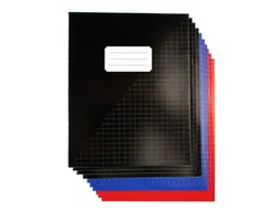 Schrift Kangaro A5 ruit 10mm 80pagina's 60gram 10 stuks assorti