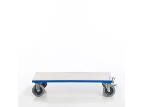 platformwagen,draagverm. 600kg,laadvl. LxB 1200x800mm,houtplaat