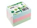 UPM notes 75x75 pastel assorti pak 6x 100 vel blauw, groen, roze