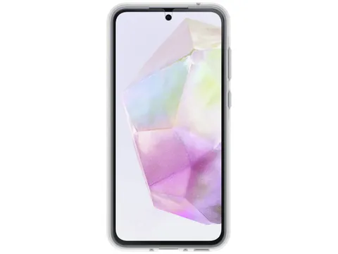 React Case + Beschermglas Galaxy A35 5g glashelder