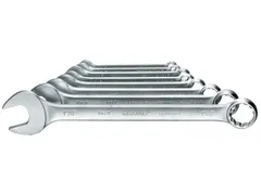 7-08A Combinatiesleutelset 8-delig UD profiel 3/8-1 inch