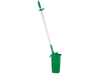 Vikan Hygiene stofblik + veger combinatieset alu steel 840mm Groen - 3