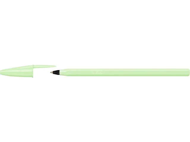 balpen Cristal Medium pastel doos van 20 stuks assorti