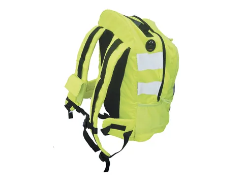 B905 Hi-Vis Rugzak Geel reflecterend