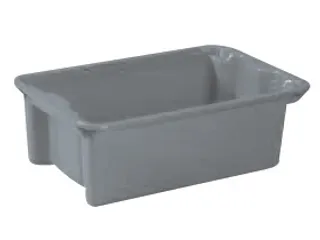Draaistapelbak Pp Hxlxb 202X590X380Mm 34L Grijs - 2