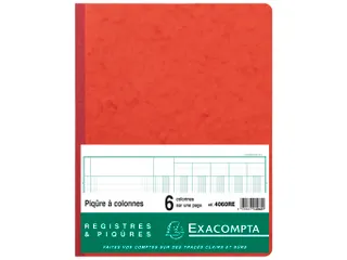 Piqure 32x25 6 kol 80 bl rood - 1