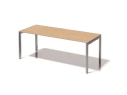 In hoogte verstelbaar bureau,HxBxD 650-850x2000x800mm,blad esdoorn