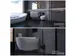 Sanimaid Paris Cleaner toilette Noir avec support mural
