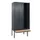 locker met bank,HxBxD 2120x900x815mm,3vak,vak B 300mm,cilinderslot