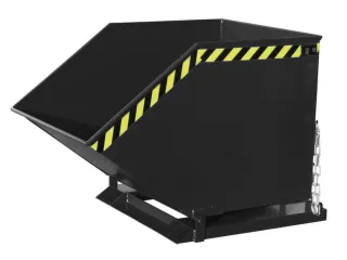 kiepbak,HxLxB 975x1420x910mm,0,8m³,draagverm. 300kg,RAL7021 - 2