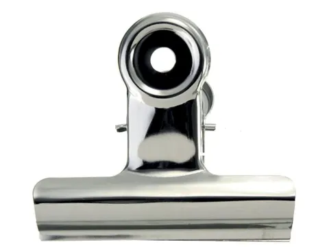 Bulldogclip 38 Mm, Zilver, Doosje Van 10 Stuks
