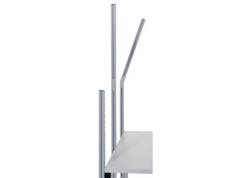 HR-aanbouwprofiel,v. paktafel,HxBxD 1745x40x40mm,m. functiegroeven