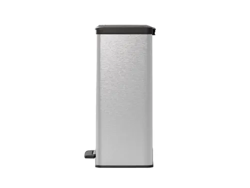 Pedaalemmer Decobin 65 Liter Zilver Zwart