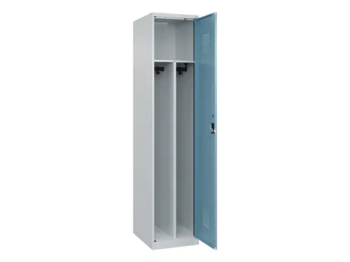 locker voor scheiding van kleding,HxBxD 1850x400x500mm,1vak