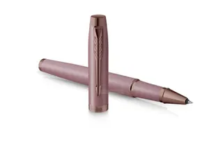 Rollerpen Parker IM Finish Touch Mauve fijn zwart - 5