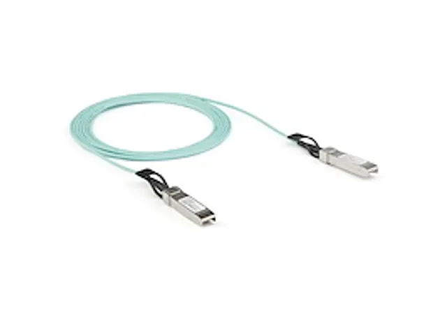 Dell EMC AOC-SFP-10G-5M compatibel SFP+ optische kabel 5m aqua