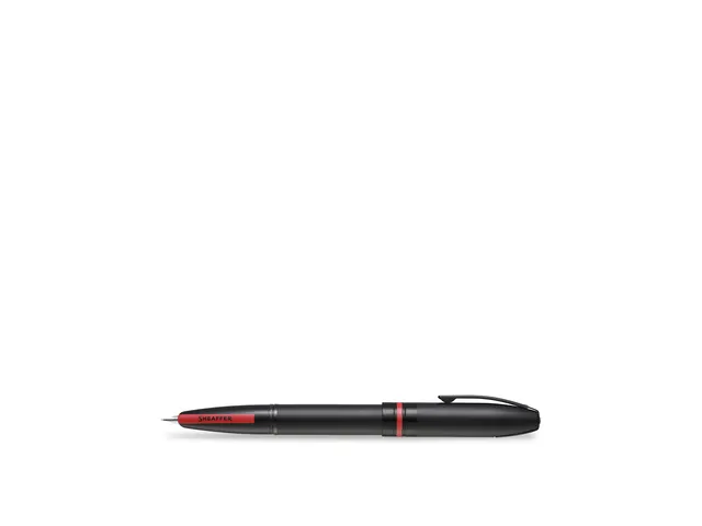 Vulpen SHEAFFER Icon E9108 F Matte black lacquer red PVD trims