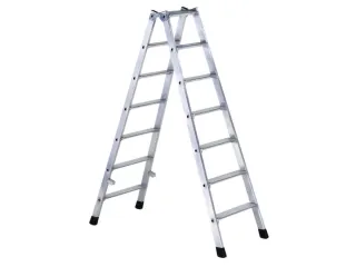 Boktrap Aluminium L 1 61M 2X7Treden Dubbelzijdig - 1