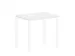 In hoogte verstelbaar bureau,HxBxD 720-840x800x600mm,Bl-wit