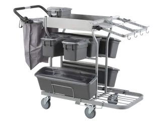 ErgoClean 580110 trolley LARGE voor microvezelreiniging - 1