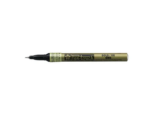 Viltstift Sakura pen-touch EF Goud 1-2mm
