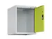 opzetkast,v. locker,1vak.,vak B 400mm,HxBxD 500x400x500mm,cilinderslot