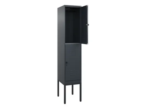 dubbeldekse locker,HxBxD 2120x400x500mm,1x2vak.,vak B 400mm