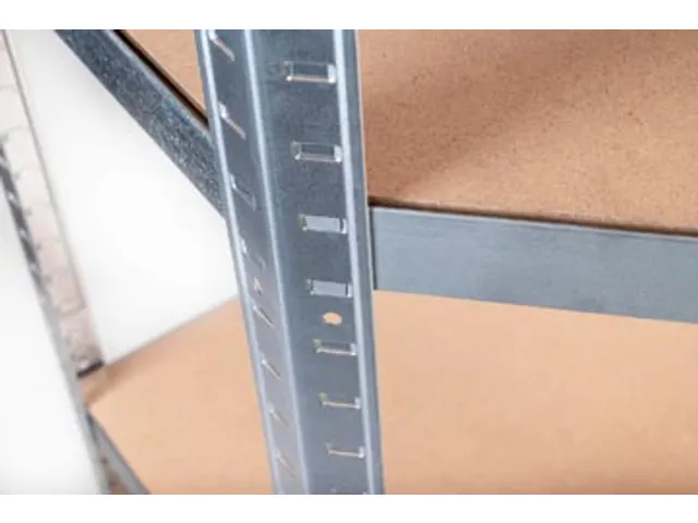 Rek Strong Hoek 176x75x40x50cm 5 Legborden Gegalvaniseerd