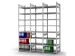 rayonnage pour classeurs,rayonnage suivant,HxlxP 2700x760x635mm