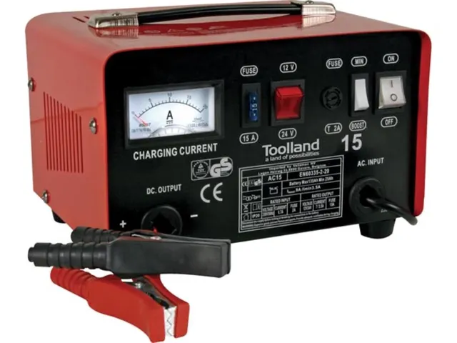 Lader Voor 12/24 V Lood-Zuurbatterijen - Met Boostfunctie - 9 A