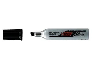Viltstift Bic Velleda 1781 whiteboard schuin large zwart - 3