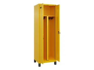 PBM-locker,HxBxD 1950x600x500mm,2vak,vak B 300mm,draaigrendel - 1