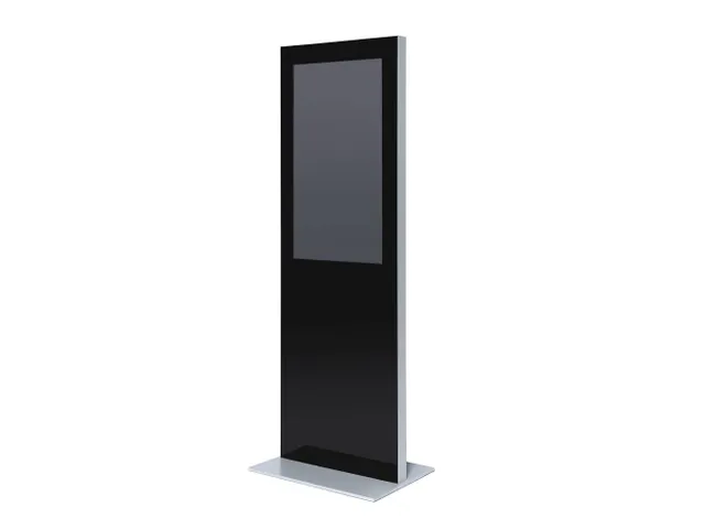 Behuizing Digitale Totem Slim Zwart/Zilver voor 43 inch scherm