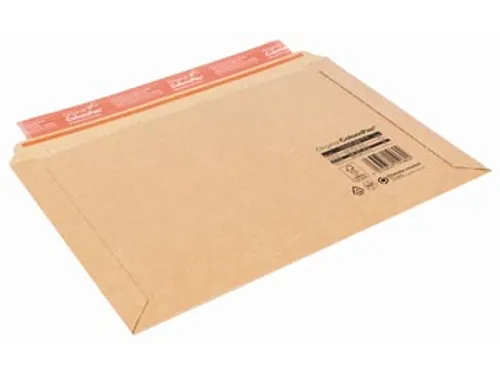Verzendenvelop plakstrip lange zijde 50x250x360mm br