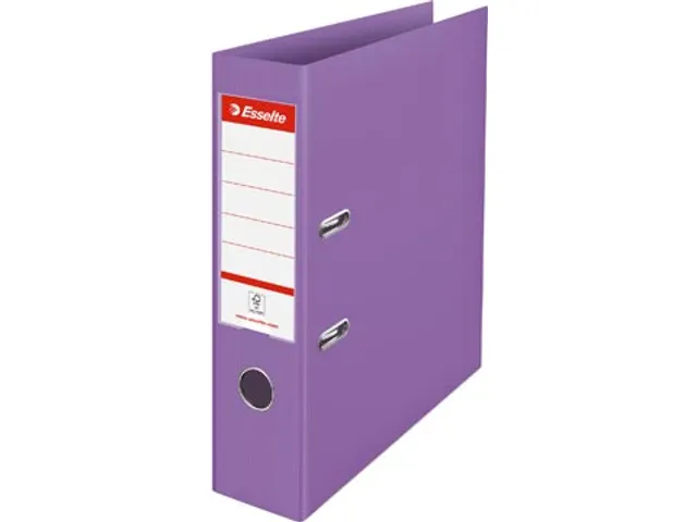 ordner Colour'Breeze A4 PP rug van 7,5 cm lavendel