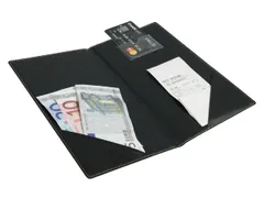 Betaalmap Securit Trendy 23 x 13 cm zwart lederlook