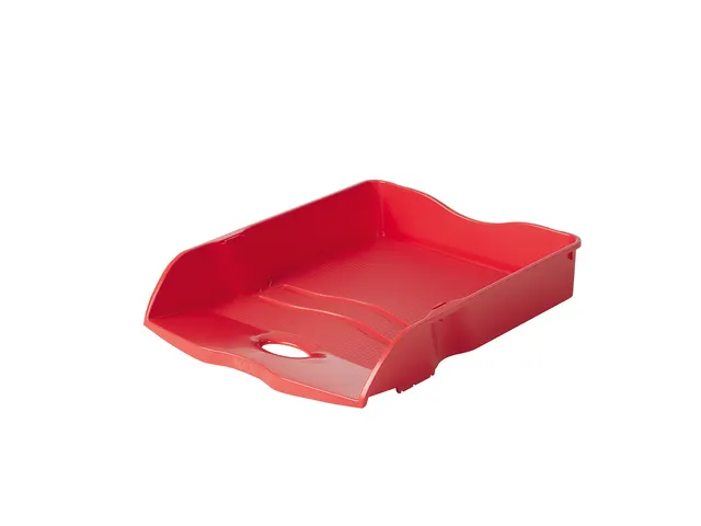 Brievenbak HAN Re-LOOP A4/C4 stapel- en nestbaar, rood 100% gerecycled