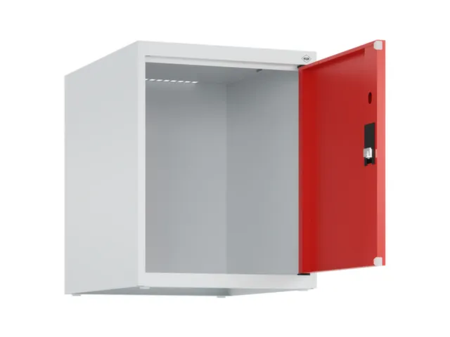 opzetkast,v. locker,1vak.,vak B 400mm,HxBxD 500x400x500mm,vleugeldeur