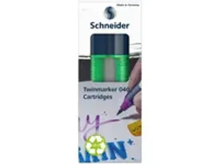 OUTLET Twinmarker Schneider cartridge Paint-It 040 set van 6 kleuren - 2